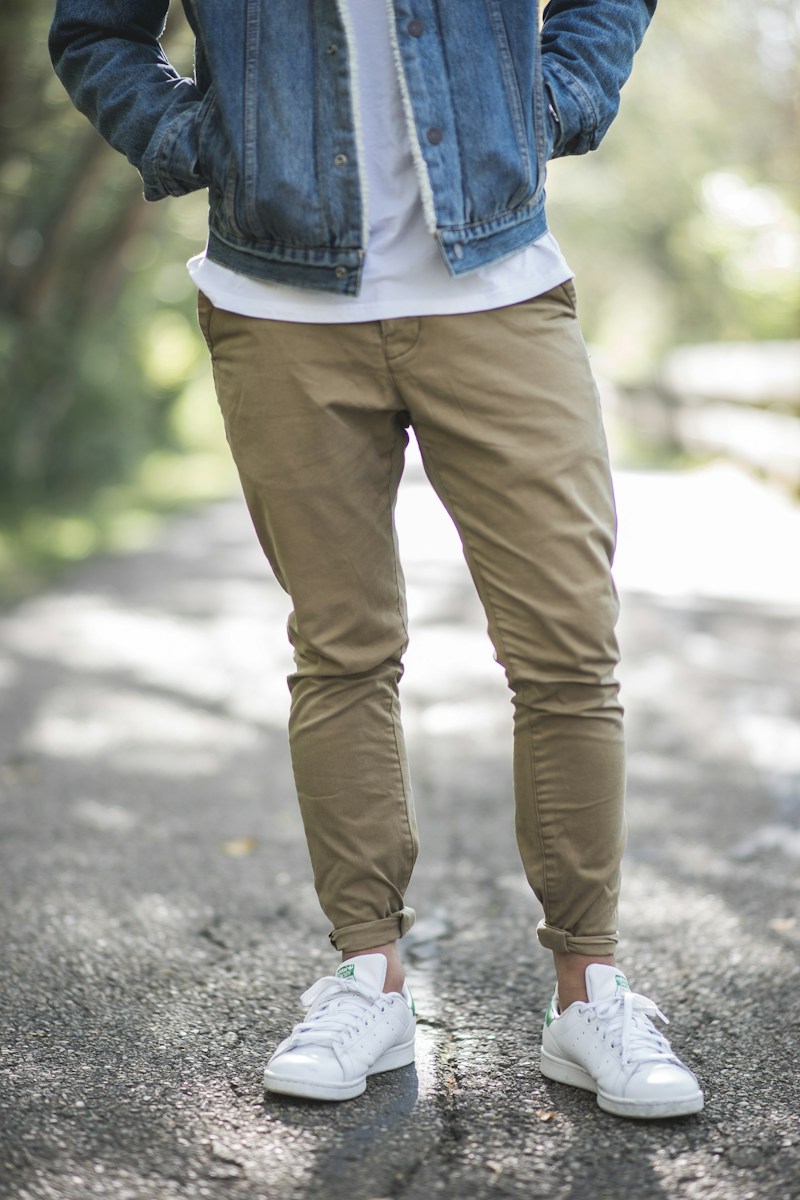 Relaxed Joggers illustrative style reference